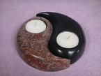bougeoir yin yang